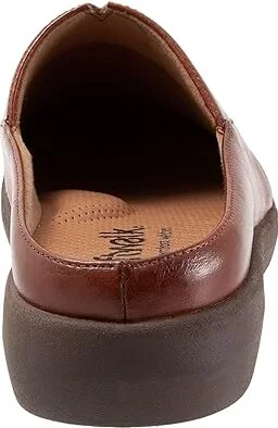 SoftWalk San Marcos II Women's Flat Shoes Rust : 10 N (AA), Leather - Image 4