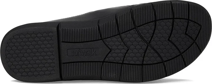 SoftWalk San Marcos Tooling Women's Shoes Black : 11 M (B), Leather/Microfiber/Rubber - Image 3