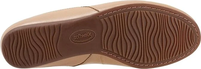 SoftWalk Sandy Women's Shoes Beige : 7 WW (EE), Leather - Image 3