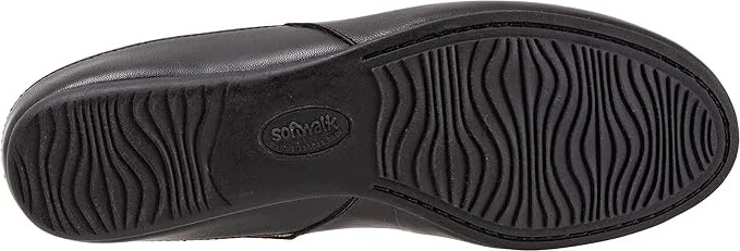 SoftWalk Sandy Women's Shoes Black : 6 WW (EE), Leather - Image 3