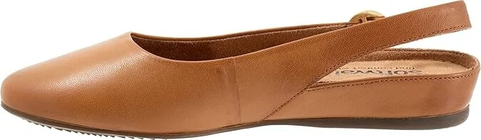 SoftWalk Sandy Women's Shoes Luggage : 10.5 M (B), Leather - Image 6