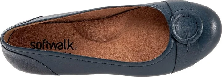 SoftWalk Savannah Women's Shoes Navy : 9.5 W (D), Nappa - Image 2