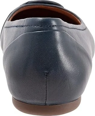 SoftWalk Savannah Women's Shoes Navy : 9.5 W (D), Nappa - Image 4