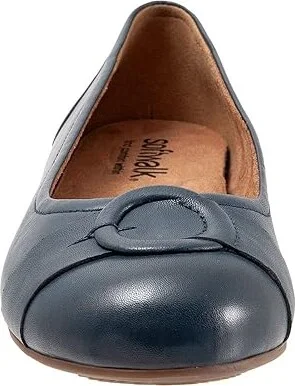 SoftWalk Savannah Women's Shoes Navy : 9.5 W (D), Nappa - Image 5