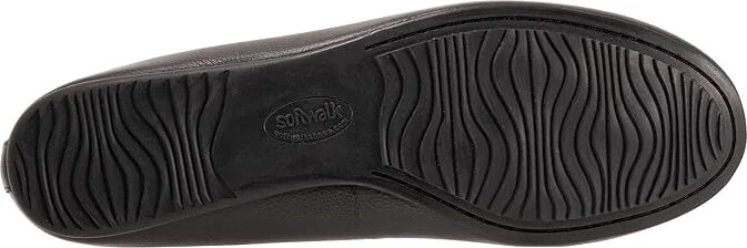 SoftWalk Selma Women's Shoes Black Tumbled : 10 M (B), Leather - Image 3