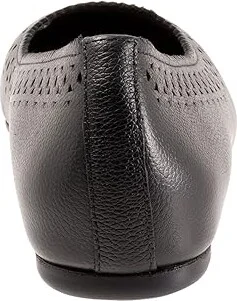 SoftWalk Selma Women's Shoes Black Tumbled : 10 M (B), Leather - Image 4