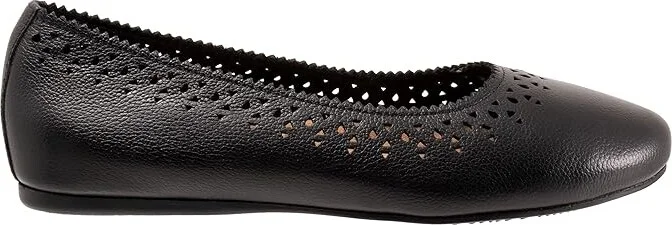 SoftWalk Selma Women's Shoes Black Tumbled : 10 M (B), Leather - Image 7