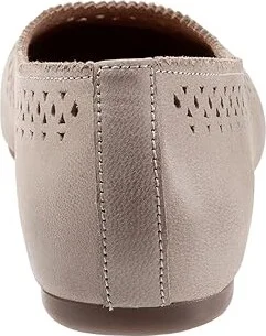 SoftWalk Selma Women's Shoes Grey Nubuck : 5 M (B), Leather - Image 4
