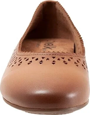 SoftWalk Selma Women's Shoes Tan : 10.5 M (B), Leather - Image 5