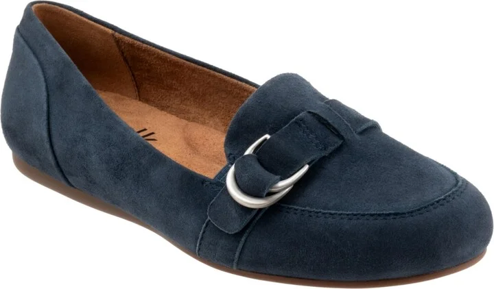 Navy Suede