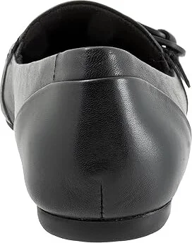 SoftWalk Serra Women's Flat Shoes Black : 10 M (B), Synthetic/Textile - Image 4