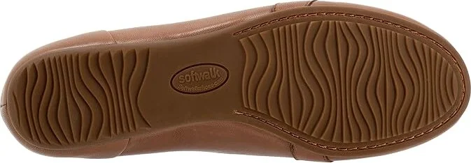 SoftWalk Serra Women's Flat Shoes Luggage : 12 N (AA), Synthetic/Textile - Image 3