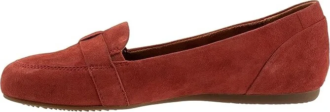 SoftWalk Serra Women's Flat Shoes Rust Suede : 7.5 W (D), Synthetic/Textile - Image 6