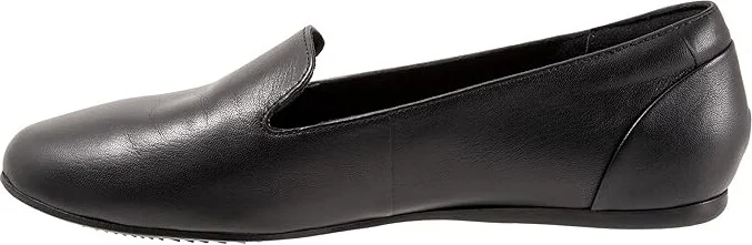 SoftWalk Shelby Women's Flat Shoes Black : 7.5 N (AA), Leather - Image 6