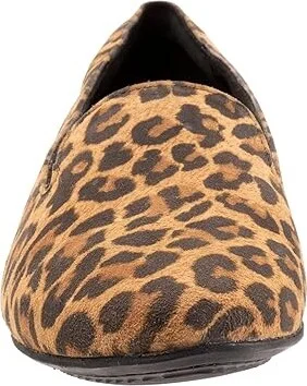 SoftWalk Shelby Women's Flat Shoes Tan Cheetah : 11 M (B), Leather - Image 5