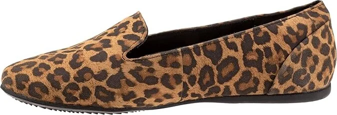SoftWalk Shelby Women's Flat Shoes Tan Cheetah : 11 M (B), Leather - Image 6