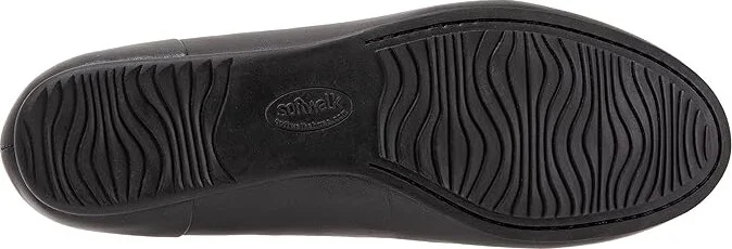SoftWalk Shiraz Women's Shoes Black Leather : 6 W (D), Leather/Nappa - Image 3
