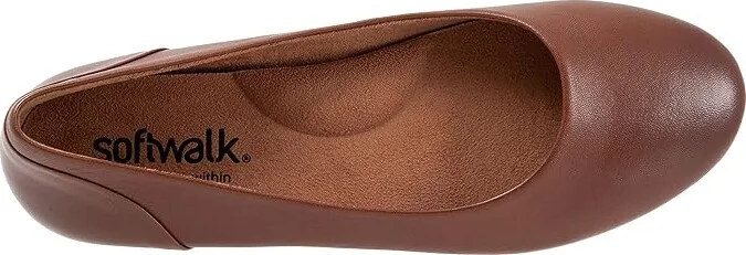 SoftWalk Shiraz Women's Shoes Cognac : 7.5 N (AA), Leather/Nappa - Image 2