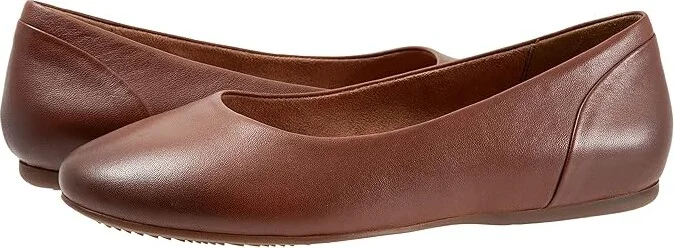 SoftWalk Shiraz Women's Shoes Cognac : 7.5 N (AA), Leather/Nappa