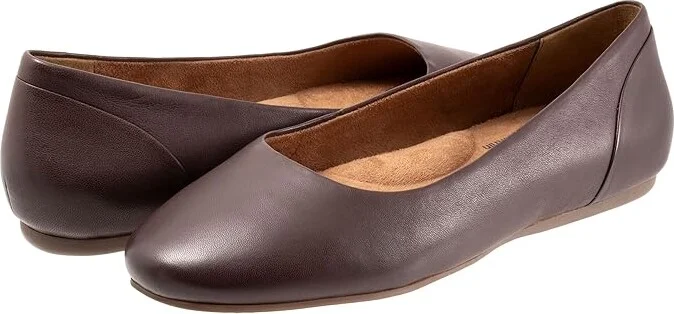 SoftWalk Shiraz Women's Shoes Dark Brown : 9 N (AA), Leather/Nappa