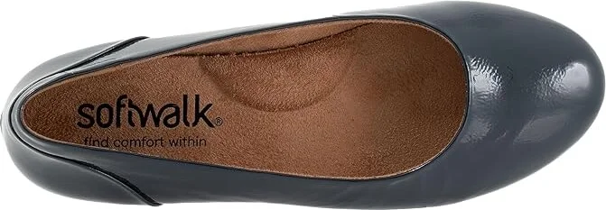 SoftWalk Shiraz Women's Shoes Navy Patent : 8 M (B), Leather/Nappa - Image 2