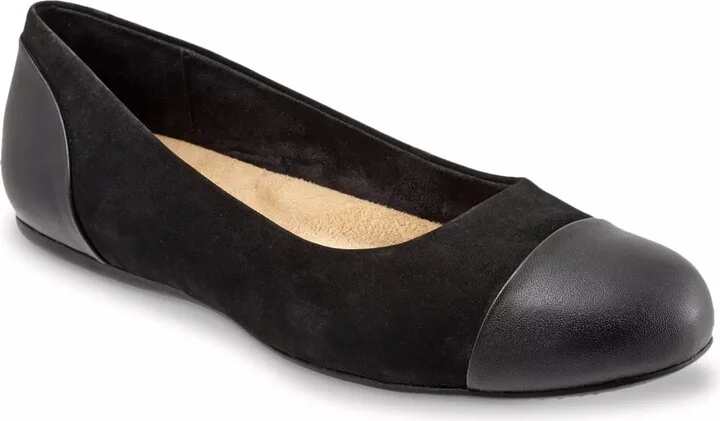 Softwalk Sonoma Cap Toe Ballet Flat