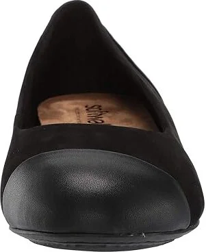 SoftWalk Sonoma Cap Toe Women's Flat Shoes Black : 7 M (B), Leather - Image 6