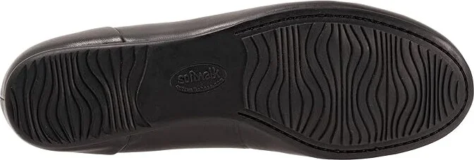 SoftWalk Sonoma Halo Women's Flat Shoes Black : 6.5 WW (EE), Microfiber - Image 3