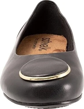 SoftWalk Sonoma Halo Women's Flat Shoes Black : 6.5 WW (EE), Microfiber - Image 5