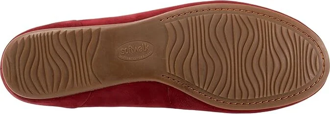 SoftWalk Sonoma Halo Women's Flat Shoes Dark Cherry Nubuck : 5.5 M (B) - Image 3
