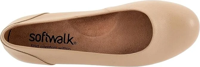 SoftWalk Sonoma Women's Shoes Beige : 12 M (B), Leather - Image 2