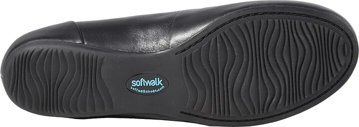 SoftWalk Sonoma Women's Shoes Black : 6 N (AA), Leather - Image 4