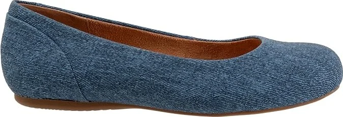 SoftWalk Sonoma Women's Shoes Blue Denim : 7.5 M (B), Leather - Image 7