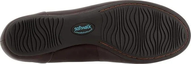 SoftWalk Sonoma Women's Shoes Dark Merlot : 7.5 N (A), Leather - Image 3