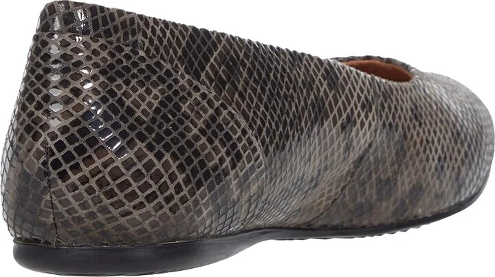 SoftWalk Sonoma Women's Shoes Grey Snake Leather : 7.5 N (AA) - Image 4