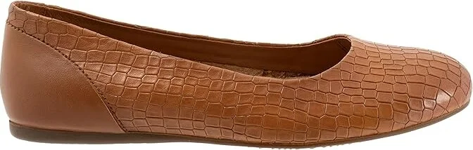 SoftWalk Sonoma Women's Shoes Luggage/Croc : 10.5 N (AA), Leather - Image 7