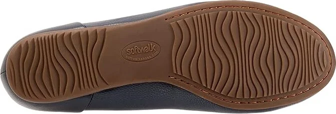 SoftWalk Sonoma Women's Shoes Navy Tumbled : 9 W (D), Leather - Image 3