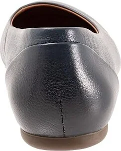 SoftWalk Sonoma Women's Shoes Navy Tumbled : 9 W (D), Leather - Image 4