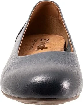 SoftWalk Sonoma Women's Shoes Navy Tumbled : 9 W (D), Leather - Image 5