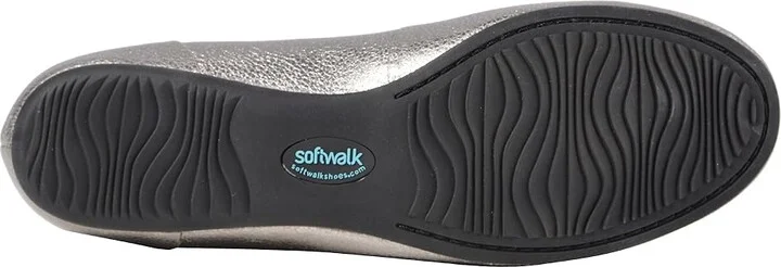 SoftWalk Sonoma Women's Shoes Platinum : 6.5 N (AA), Leather - Image 4