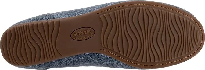 SoftWalk Sonoma Women's Shoes Smoke Snake : 9 N (AA), Leather - Image 3