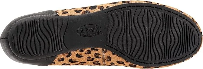 SoftWalk Sonoma Women's Shoes Tan Cheetah : 6 WW (EE), Leather - Image 3