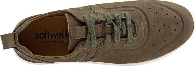 SoftWalk Stella Women's Shoes Olive Green Nubuck : 7 N (AA) - Image 2