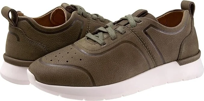 SoftWalk Stella Women's Shoes Olive Green Nubuck : 7 N (AA)