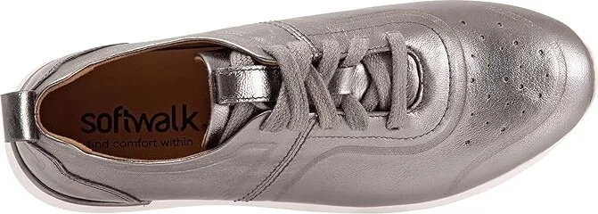 SoftWalk Stella Women's Shoes Platinum : 10 M (B), Leather - Image 2