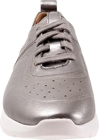SoftWalk Stella Women's Shoes Platinum : 10 M (B), Leather - Image 5