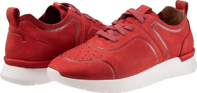 SoftWalk Stella Women's Shoes Red Nubuck : 11 M (B)