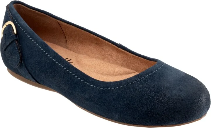Navy Suede