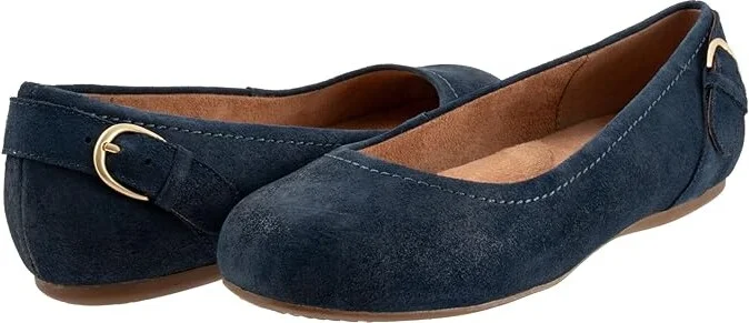 Navy Suede