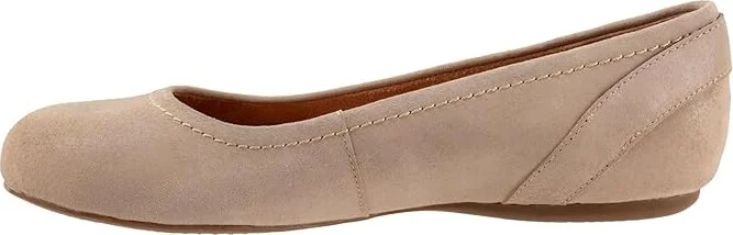 SoftWalk Sydney Women's Flat Shoes Taupe Suede : 11 N (A), Leather/Polyester/Rubber - Image 6